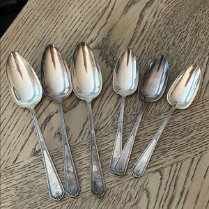 Vintage Gorham EP Silver Flatware Set of 6